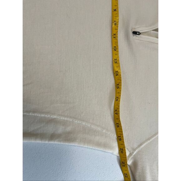 Minus 33 Soft White 1/4 zip Merino Top - L - Picture 6 of 8
